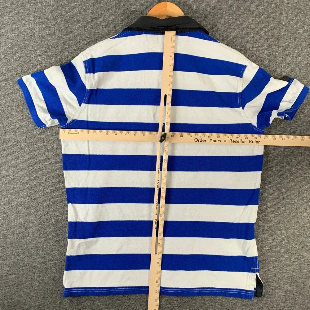 Polo Ralph Lauren Rugby Polo Men Large Striped 1967 Retro Short Sleeve